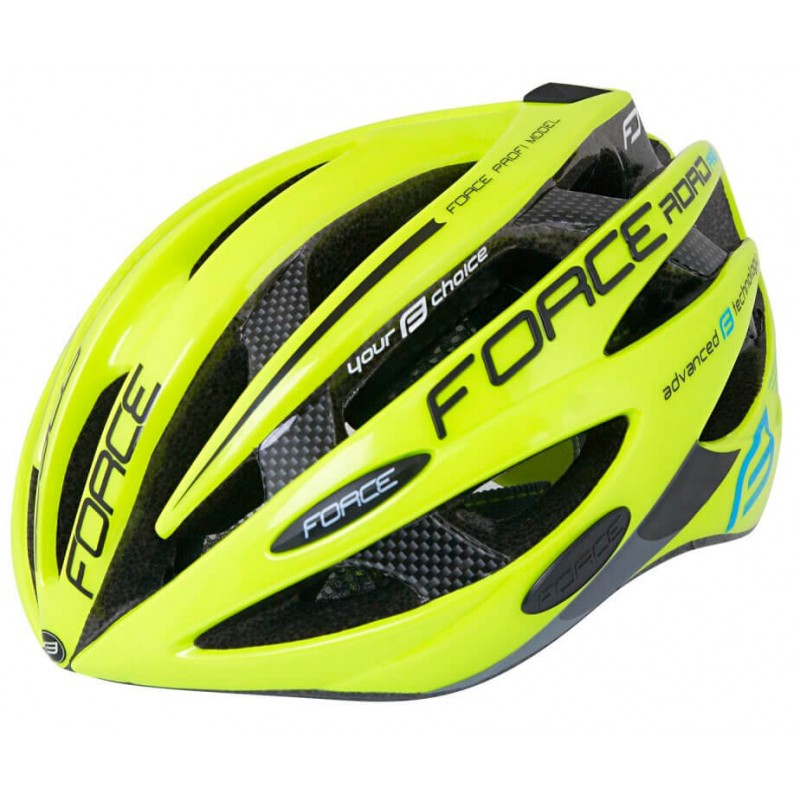Велошлем Force Road Pro Junior Yellow