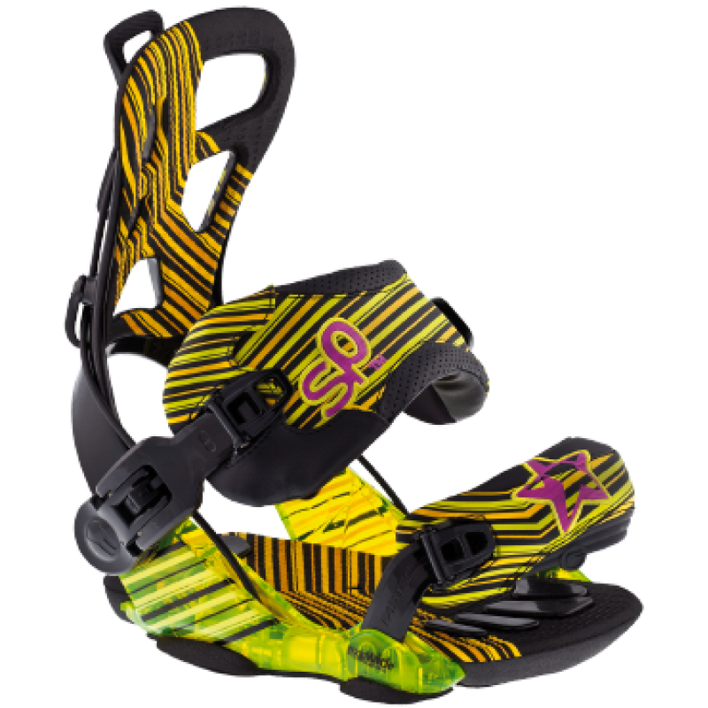 Крепление SP-United Stripez Black/Yellow (2012-2013)