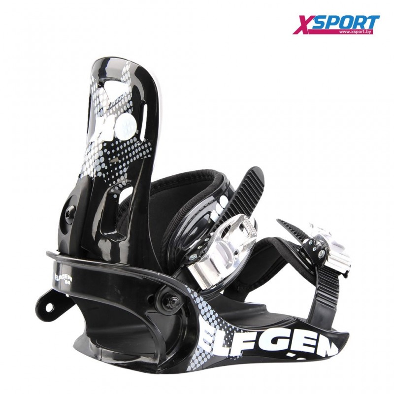 Крепления для сноуборда Elfgen Eco black