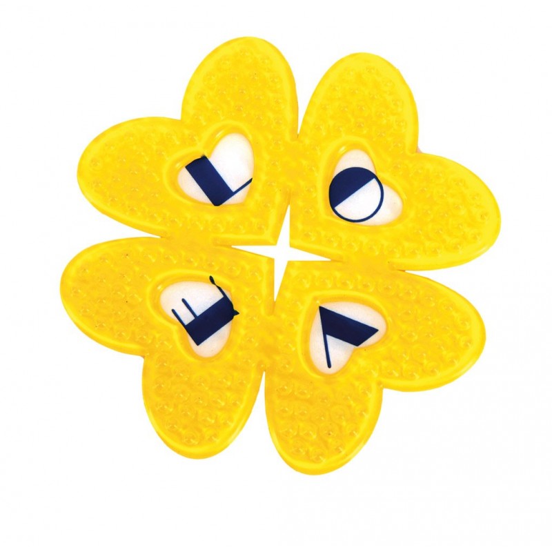 Наклейки противоскользящие love yellow