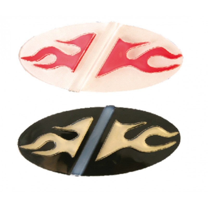 Наклейки противоскользящие oval flame