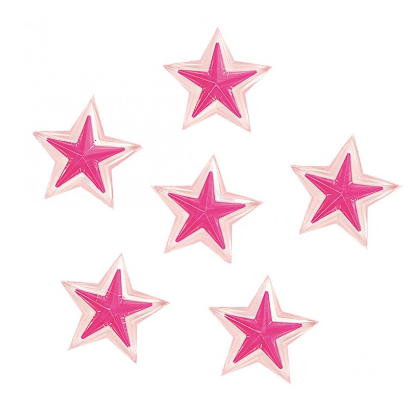 Наклейки противоскользящие stars pink