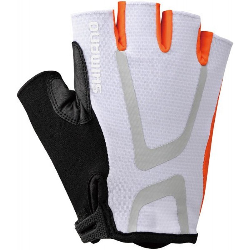 Перчатки Shimano Light White Orange