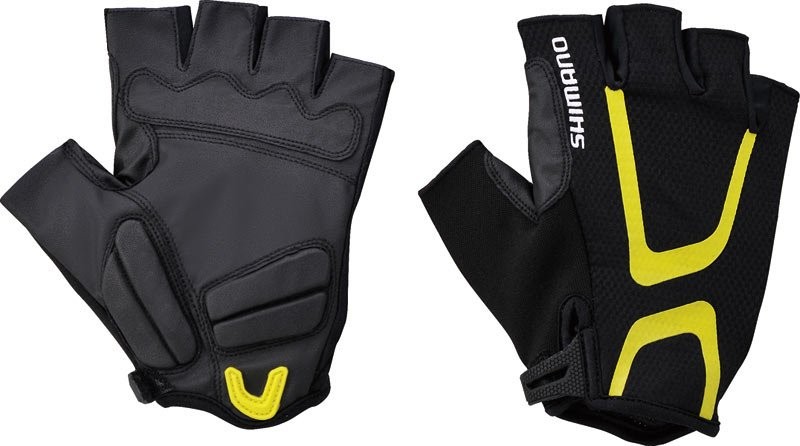 Перчатки Shimano Light Black Yellow